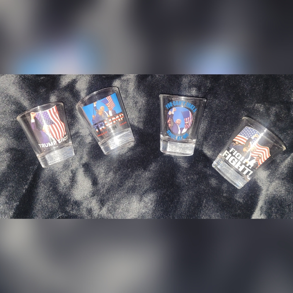 Set of Patriotic Shot Glasses